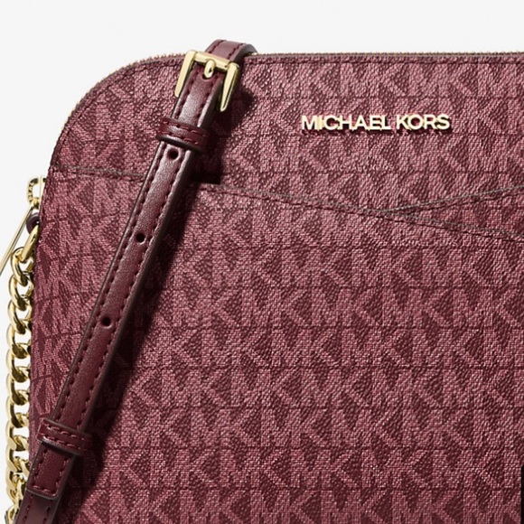 Michael Kors Burgundy Crossbody Bag - Picture 5 of 6